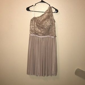 Formal beige dress